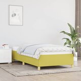 The Living Store Posteljni okvir zelen 90x200 cm blago - Posteljni Okvir, (21525344) | Shoptok.si
