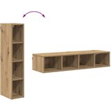vidaXL Viseča omarica s polico Riga Umetni hrast 20 x 29,5 x 100 cm | Shoptok.si