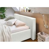 Meise Möbel Bijeli tapecirani bračni krevet bez podnice 160x200 cm Cube – | shoptok.hr