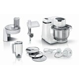 Bosch kuhinjski aparat MUM Serie 2| Bijela, 700W, 3.8L, 4 Brzine, Inox posuda, SL | Eponuda.ba