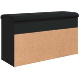  Klupa za cipele crna 82 x 32 x 45,5 cm od konstruiranog drva | shoptok.hr