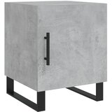  Noćni ormarići 2 kom boja betona 40x40x50 cm konstruirano drvo | shoptok.hr