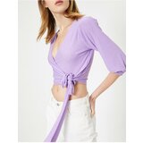 Koton T-Shirt - Purple - Regular fit cene
