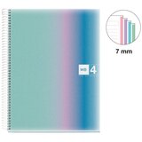 MiquelRius Kolegij blok A4 70g 120L spiralni crte Aurora polypropylene west bay MR4258 | shoptok.hr