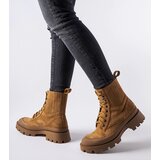 Gemre Orson brown eco-suede ankle boots | ePonuda.com