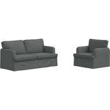  Set sofe 2 pcs Tamno siva 162 x 80 x 85 cm tkanina | shoptok.hr