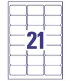 Avery Zweckform Transparentne etikete za C6 ovojnice 63,5 x 38,1 mm | Shoptok.si