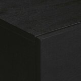  Noćni ormarić crni 50 x 33 x 60 cm od konstruiranog drva | shoptok.hr