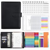 INF A6 registrator z obročem in proračunskim listom – načrtovalnik proračuna Black, (21263309) | Shoptok.si