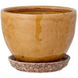 Bloomingville žuta zemljana posuda za cvijeće Betje, visina 12 cm | shoptok.hr