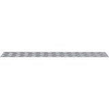  Aluminijaste preproge s checkerjem 4 kosi Protizdrsne 100x20 cm, (22014911) | Shoptok.si