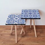 Hanah home set klub stočića 2Shp409, 2 komada, Plavi | ePonuda.com