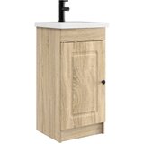  Kupaonski umivaonik s sudoperom Hrast sonoma 42 x 40 x 84,5 cm | shoptok.hr