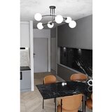  Luster na štapu PREGOS 6xE14/10W/230V crna/bela | Eponuda.com