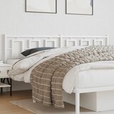 vidaXL Kovinsko vzglavje belo 200 cm | Shoptok.si