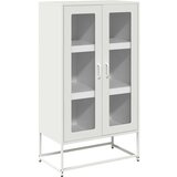 vidaXL Visoka ploča bijela 68x39x123 cm čelik | shoptok.hr