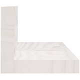  Zidne police 2 kom bijele 80 x 11 x 9 cm od masivne borovine | shoptok.hr