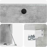 TV ormar za zid 59,5 x 41 x 30 cm Betonska siva | shoptok.hr