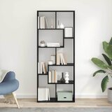 Ormarić za knjige Crni hrast 67 x 25 x 162 cm Konstruirano drvo | shoptok.hr