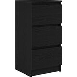  Komoda crni hrast 37,5x35x76 cm konstruirano drvo | Eponuda.com