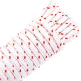 vidaXL Potegnite zaganjalno vrvico bele in rdeče barve Ø5 mm 10 m | Shoptok.si