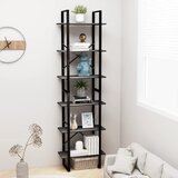 Police za pohranu sive 60 x 30 x 210 cm od konstruiranog drva | shoptok.hr