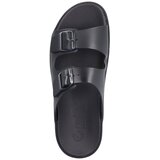 Rieker Nizki natikači črna / srebrna | Shoptok.si