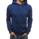 DStreet Bluza męska z kapturem niebieska | Shoptok.si
