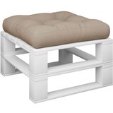  Jastuk za palete smeđesivi 60 x 61 5 x 10 cm od tkanine | shoptok.hr