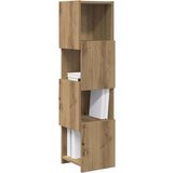  Kotna omarica Bela 25,5x25x102cm Konstruiran les, (5000092373) | Shoptok.si