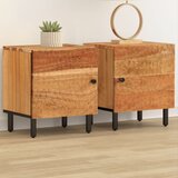 vidaXL Nočna omarica 2 kosa 40x33x46 cm trden akacijev les Cene
