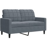 3-dijelni set sofa s jastucima tamnosivi baršunasti | shoptok.hr