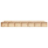  Okvir za krevet 100 x 200 cm od masivne borovine | shoptok.hr