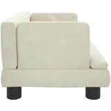  Krevet za pse krem 60 x 40 x 30 cm baršunasti | shoptok.hr