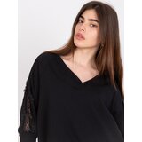 RUE PARIS Blouse-RV-BZ-7557.01-black | Shoptok.si
