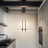 Ideal Lux led zidno svetlo essence LED/12W/230V 3000K 70 cm cri 90 crna | Eponuda.com