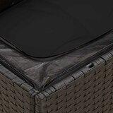  12-dijelni set vrtnih sofa od poliratana s jastucima crni | shoptok.hr