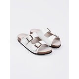 GOODIN White flat sandals | Shoptok.si