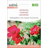 Bio enoletna roža "Rdeči lan"