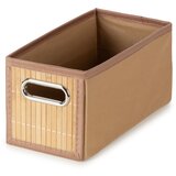 Compactor Škatla za shranjevanje iz bambusa v naravni barvi 15x31x15 cm – | Shoptok.si