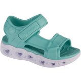 Skechers Športni sandali Heart Lights Sandal - Always Flashy Zelena | Shoptok.si