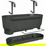 ELHO greenville easy balcony 52 cm - living črna | Shoptok.si