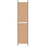  Razdjelnik prostora s 6 panela Bež 300 x 220 cm Tkanina | shoptok.hr