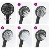  Set glave tuša Crna G 1 / 2 inča | shoptok.hr