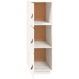  Visoka komoda bijela 34 x 40 x 108 5 cm od masivne borovine | shoptok.hr