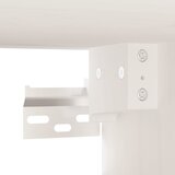  Zidni ormarići 2 kom bijeli 60 x 30 x 30 cm od masivne borovine | shoptok.hr