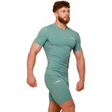 GymBeam majica compression mid blue | ePonuda.com