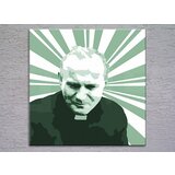  Ručno slikane slike na platnu na platnu POP Art JÁN PAVOL II. 1-dijelna () | shoptok.hr