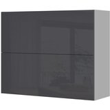 Jela viseči element V7-90-2KP/5 za kuhinjo infinity (več barv)-antracit, visoki sijaj | Shoptok.si