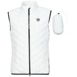 Ea7 Emporio Armani PREMIUM SHIELD DOWN WAISTCOAT Bijela Cijene